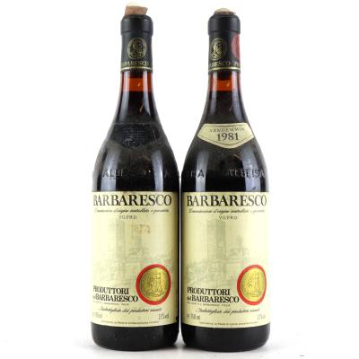 Barbaresco 1981 2x75cl