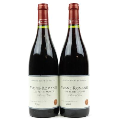 Roche De Bellene Les Petite Monts 2008 Vosne-Romanee 1er-Cru 2x75cl