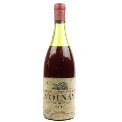 J.Petit Cuvee Blondeau 1947 Volnay / Hospices De Beaune