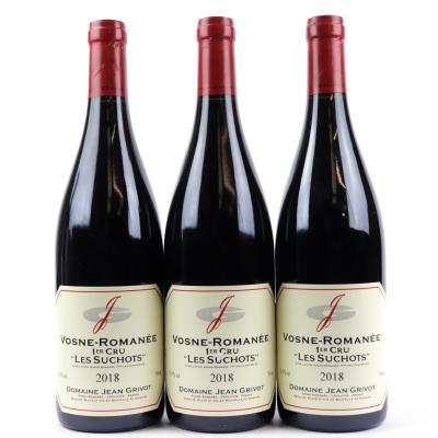 Dom. J.Grivot Suchots 2018 Vosne-Romanee 1er-Cru 3x75cl