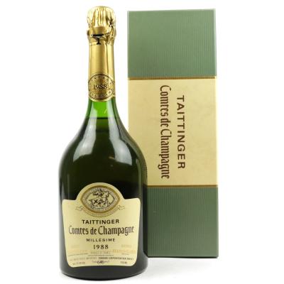 Taittinger Comtes de Champagne Blanc-De-Blancs 1988 Vintage Champagne