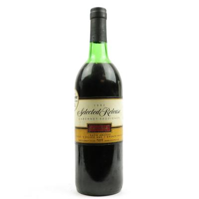 K.Stuhl Cabernet Sauvignon 1982 South Australia