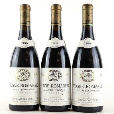 Dom. Mongeard-Mugneret Les Orveaux 1999 Vosne-Romanee 1er-Cru 3x75cl