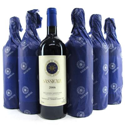 Tenuta San Guido \"Sassicaia\" 2006 Tuscany 6x75cl