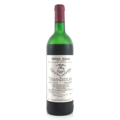 Vega Sicilia \"Unico\" Reserva Especial Ribera Del Duero / 1986 Release