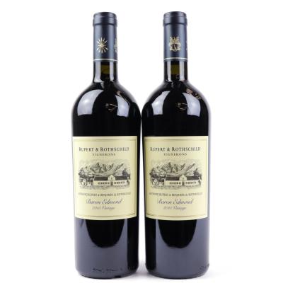 Rupert & Rothschild Baron Edmond 2015 Stellenbosch 2x75cl