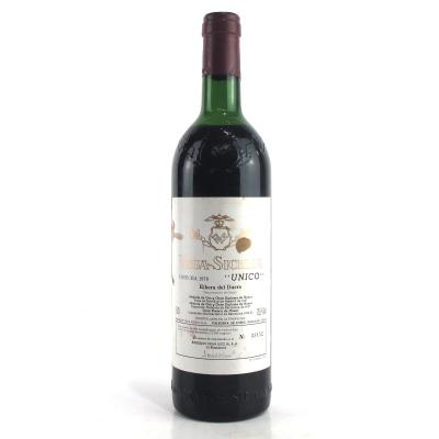 Vega Sicilia \"Unico\" 1979 Ribera Del Duero