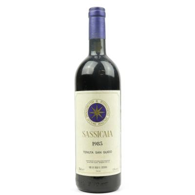 Tenuta San Guido Sassicaia 1985 Bolgheri