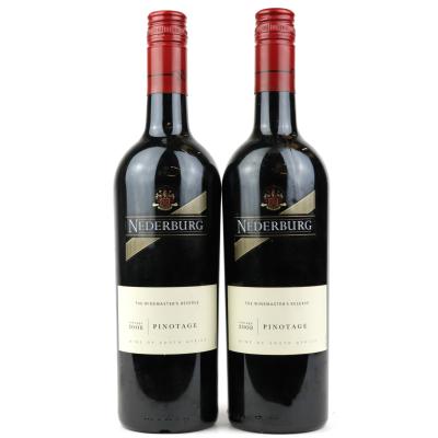 Nederburg Winemaster's Reserve Pinotage 2008 Paarl 2x75cl