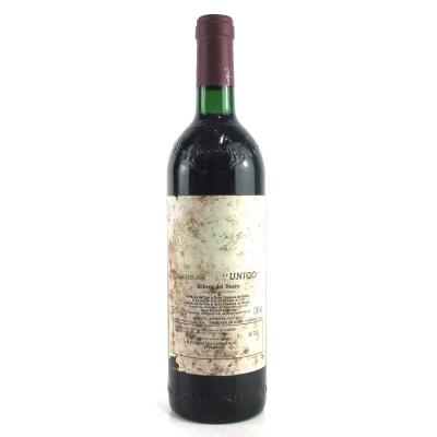 Vega Sicilia \"Unico\" 1980 Ribera Del Duero