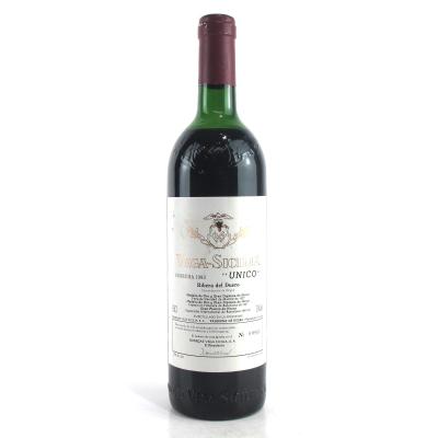 Vega Sicilia \"Unico\" 1983 Ribera Del Duero