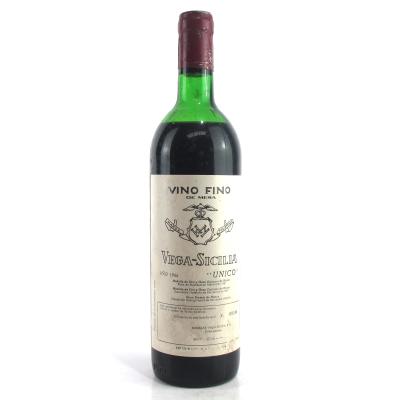 Vega Sicilia \"Unico\" 1966 Ribera Del Duero