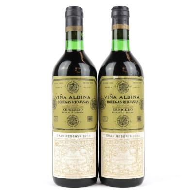 Vina Albina 1956 Rioja Gran Reserva / 2 Bottles