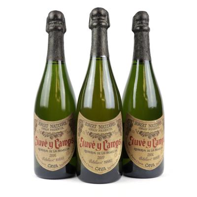 Juve Y Camps Brut Nature 2005-2007 Cava Gran Reserva 3x75cl