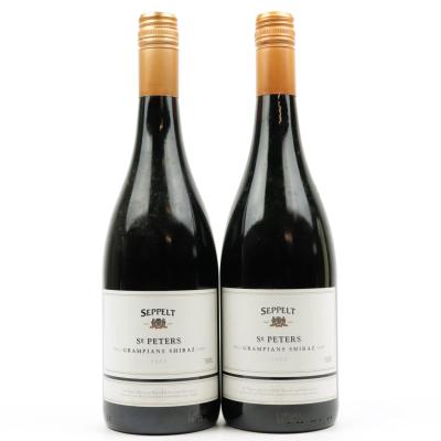 Seppelt St Peters Shiraz 2003 Grampians 2x75cl