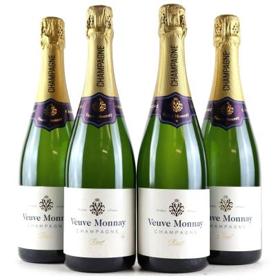 Veuve Monnay Brut NV Champagne 4x75cl