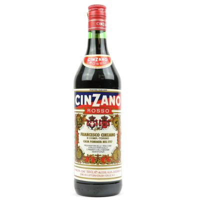 Cinzano Rosso Vermouth 1 Litre / Circa 1980s