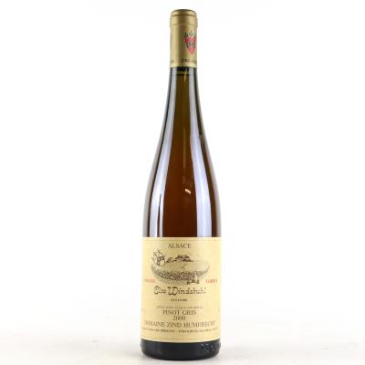 Dom. Zind Humbrecht Clos Windsbuhl Vendange Tardive Pinot Gris 2000 Alsace