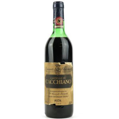 Castello Di Cacchiano 1978 Chianti Classico