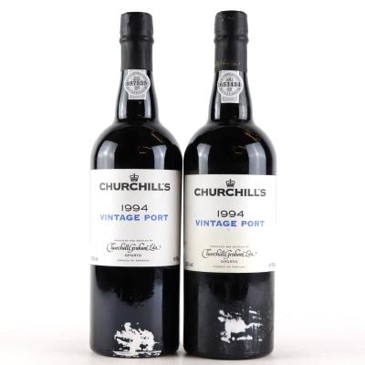 Churchill's 1994 Vintage Port 2x75cl