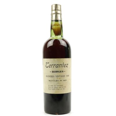 Borges 1846 Terrantez Madeira / Bottled 1900