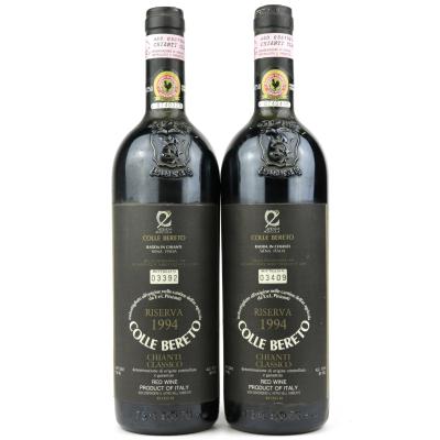 Colle Bereto 1994 Chianti Classico Riserva 2x75cl