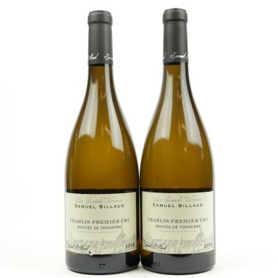 S. Billaud Montee De Tonnerre 2014 Chablis 1er-Cru 2x75cl