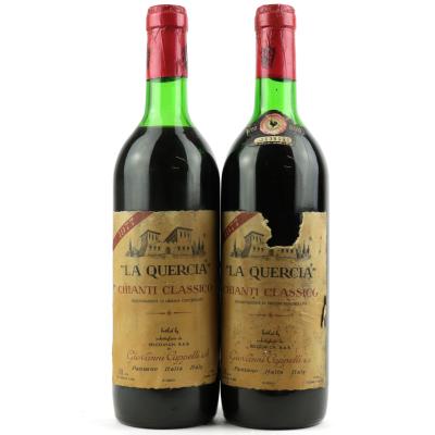 La Quercia 1977 Chianti Classico 2x75cl