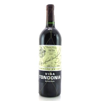 Viña Tondonia 2001 Rioja Reserva