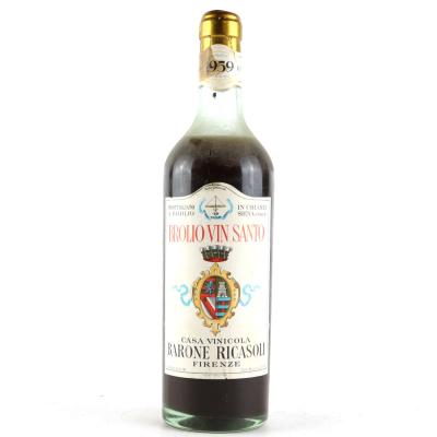 Ricasoli Brolio 1959 Vin Santo