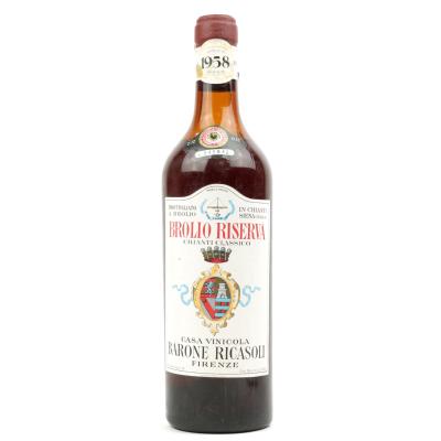 Ricasoli Brolio Riserva 1958 Chianti Classico