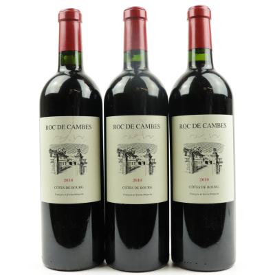 Roc De Cambes 2010 Cotes-De-Bourg 3x75cl