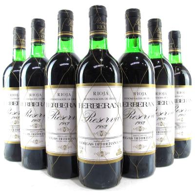 Berberana 1982 Rioja Reserva 7x75cl