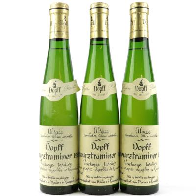 Dopff Gewurztraminer Vendanges Tardives 1989 Alsace 3x37.5cl