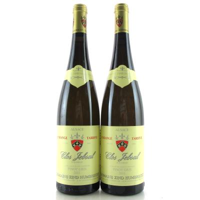 Dom. Zind Humbrecht Clos Jebsal Vendange Tardive Pinot Gris 2011 Alsace 2x75cl