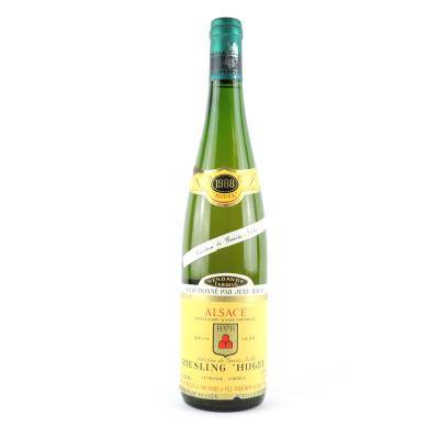 Hugel Vendange Tardive Selection-De-Grains-Noble Riesling 1988 Alsace