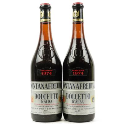 Fontanafredda 1974 Dolcetto d'Alba 2x72cl