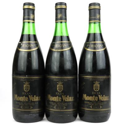 Monte Velaz 1981 Rioja Reserva 3x75cl