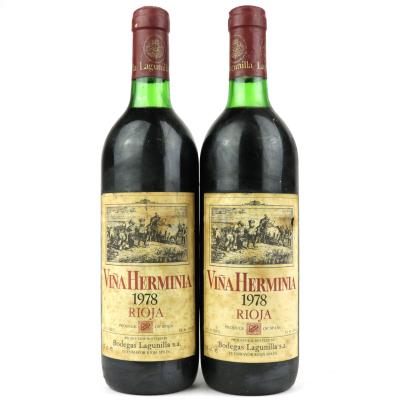 Lagunilla Vina Herminia 1978 Rioja Reserva 2x75cl