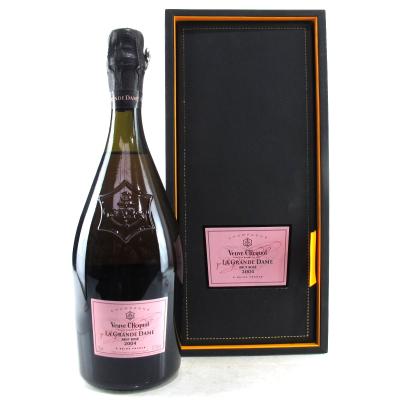 Veuve Clicquot Ponsardin \"La Grande Dame\" Rose 2004 Vintage Champagne