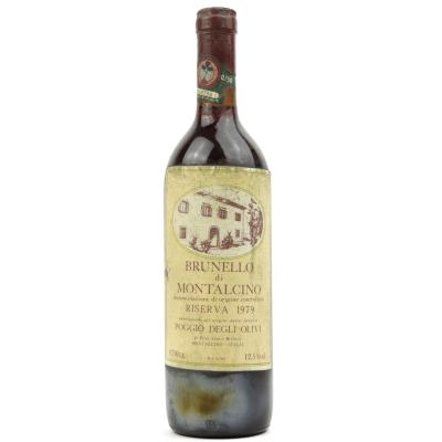 Poggio Degli Olivi 1979 Brunello di Montalcino Riserva