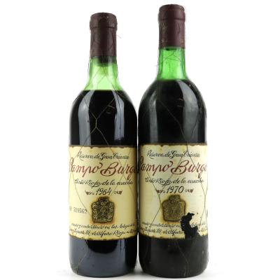 Campo Burgo 1964 & 1970 Rioja Gran Reserva 2x70cl