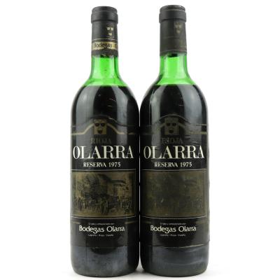 Bodegas Olarra 1975 Rioja Reserva 2x70cl