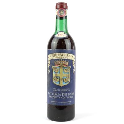 Fattoria Dei Barbi 1962 Brunello di Montalcino Riserva