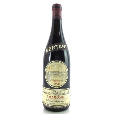 Bertani Reciotto Della Valpolicella 1962 Amarone