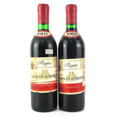 Castillo Cumbrero 1964 Rioja​ 2x75cl