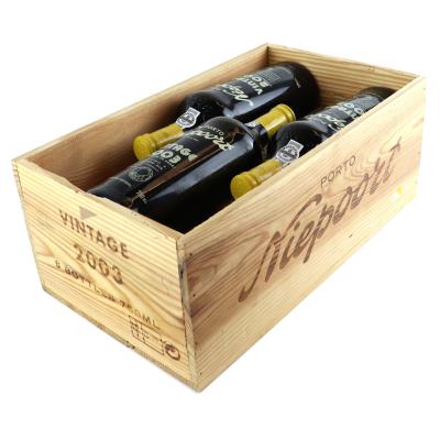 Niepoort 2003 Vintage Port 6x75cl / Original Wooden Case