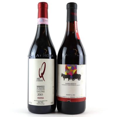 Assorted Barbaresco Riserva 2x75cl