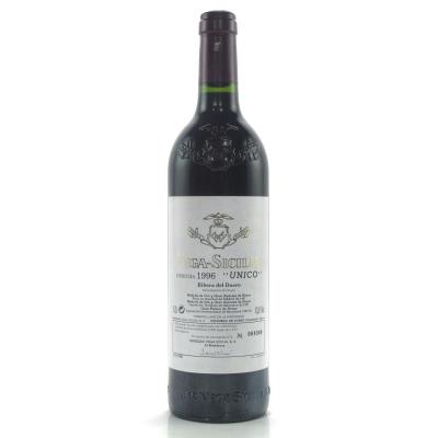 Vega Sicilia \"Unico\" 1996 Ribera Del Duero