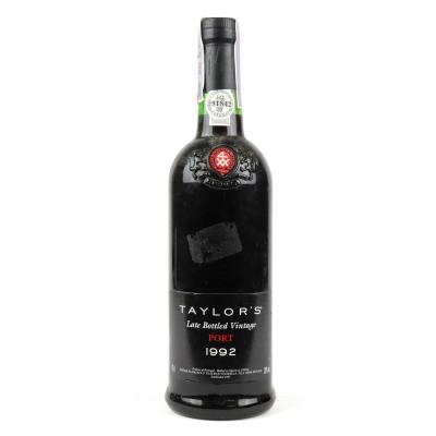 Taylor's 1992 LBV Port